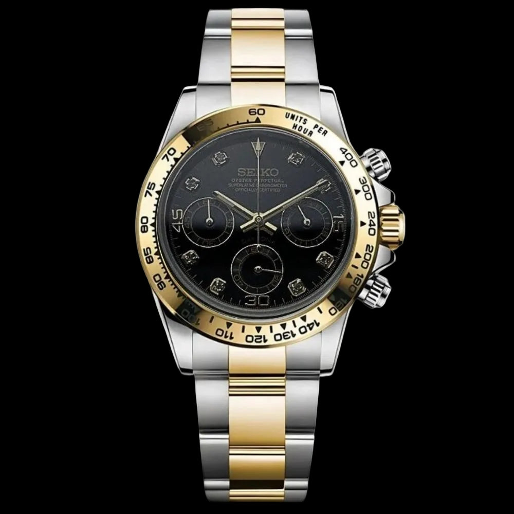 SEITONA MOD BLACK-  GOLD DIAMOND